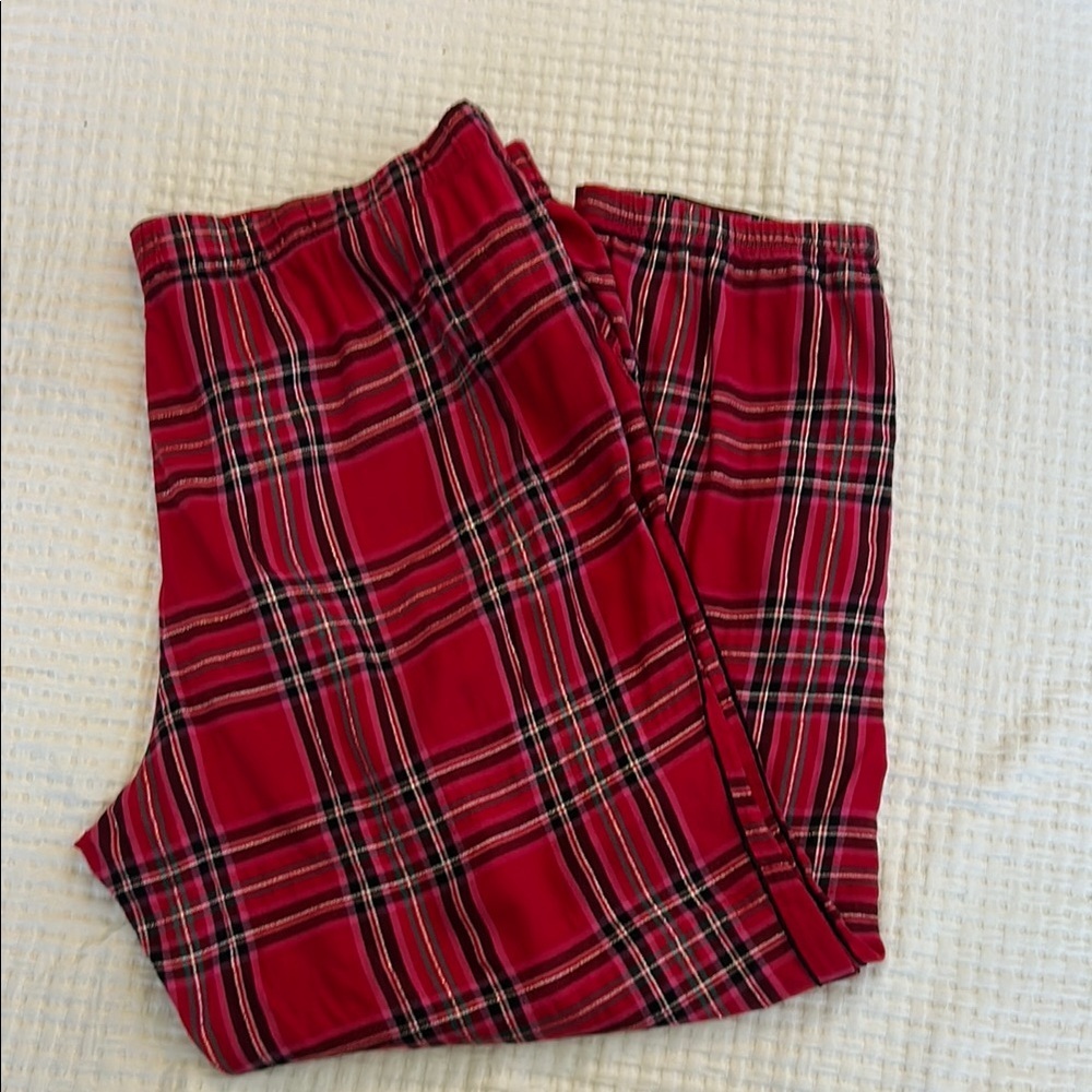 Victoria's Secret Red Plaid Pajama Pants